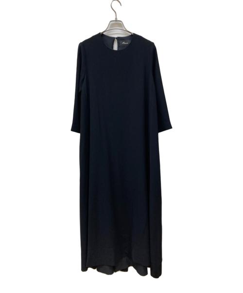 HARDY NOIR（アルディーノアール）HARDY NOIR (アルディーノアール) クルーネック フレアワンピース ブラック サイズ:FREEの古着・服飾アイテム