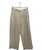 heliopoleエリオポール）の古着「ワイドパンツ」｜ベージュ