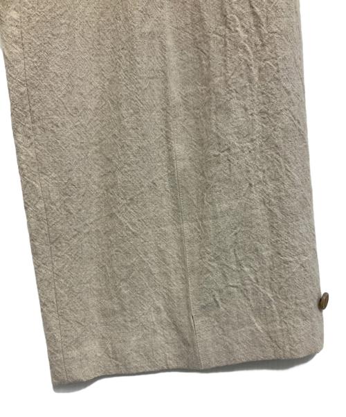 heliopole（エリオポール）heliopole (エリオポール) ワイドパンツ ベージュ サイズ:38 未使用品の古着・服飾アイテム