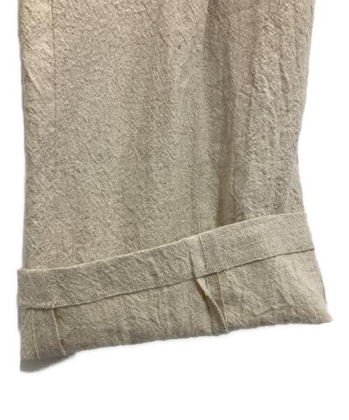 heliopole（エリオポール）heliopole (エリオポール) ワイドパンツ ベージュ サイズ:38 未使用品の古着・服飾アイテム