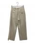 heliopole (エリオポール) ワイドパンツ ベージュ サイズ:38 未使用品：8000円