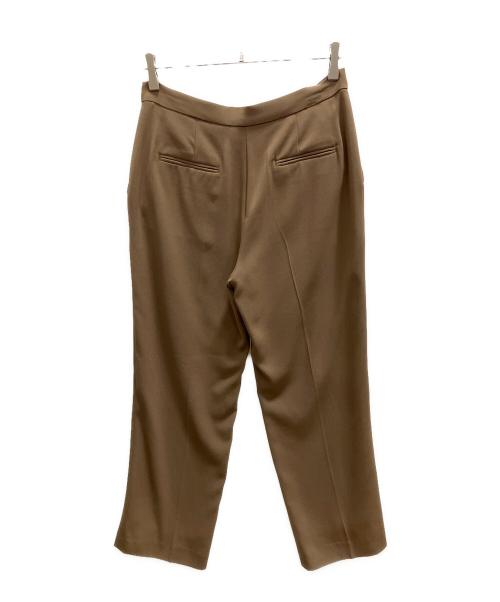 ETRE TOKYO（エトレトウキョウ）ETRE TOKYO (エトレトウキョウ) ストレートセミワイドパンツ ブラウン サイズ:Мの古着・服飾アイテム