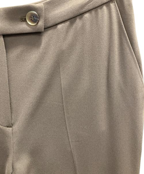 ETRE TOKYO（エトレトウキョウ）ETRE TOKYO (エトレトウキョウ) ストレートセミワイドパンツ ブラウン サイズ:Мの古着・服飾アイテム