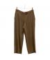 ETRE TOKYO（エトレトウキョウ）の古着「ストレートセミワイドパンツ」｜ブラウン