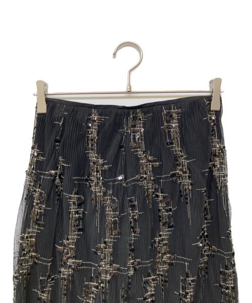 CELFORD（セルフォード）CELFORD (セルフォード) スパンコールタイトスカート ブラック サイズ:38の古着・服飾アイテム