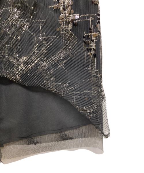 CELFORD（セルフォード）CELFORD (セルフォード) スパンコールタイトスカート ブラック サイズ:38の古着・服飾アイテム