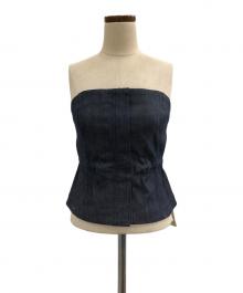 Curensology（カレンソロジー）の古着「ミリタリーデニムビスチェ」｜インディゴ