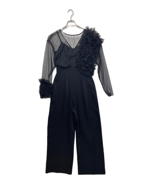 LAGUNA MOON（ラグナムーン）LAGUNA MOON (ラグナムーン) LADYフリルチュールコンビネゾン ブラック サイズ:Mの古着・服飾アイテム