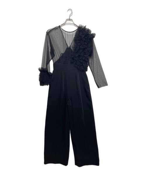 LAGUNA MOON（ラグナムーン）LAGUNA MOON (ラグナムーン) LADYフリルチュールコンビネゾン ブラック サイズ:Mの古着・服飾アイテム
