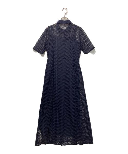 LAGUNA MOON（ラグナムーン）LAGUNA MOON (ラグナムーン) LADYシャツカラーレースワンピース ネイビー サイズ:Sの古着・服飾アイテム
