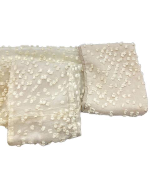 CLANE（クラネ）CLANE (クラネ) SNOW DOT JACQUARD ONEPIECE アイボリーの古着・服飾アイテム