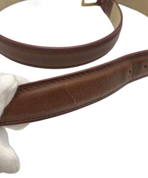 JOHN LOBB（ジョンロブ）JOHN LOBB (ジョンロブ) レザーベルト ブラウン サイズ:86-94ｃｍの古着・服飾アイテム