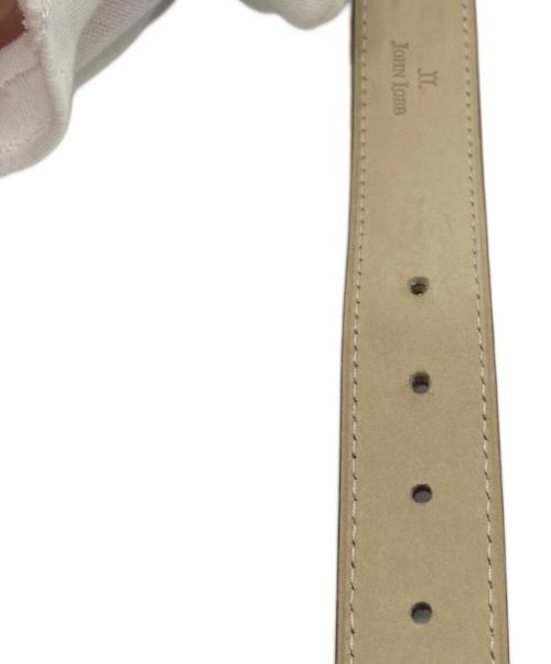 JOHN LOBB（ジョンロブ）JOHN LOBB (ジョンロブ) レザーベルト ブラウン サイズ:86-94ｃｍの古着・服飾アイテム