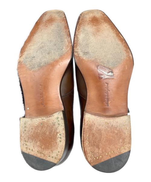 Edward Green（エドワードグリーン）Edward Green (エドワードグリーン) シングルモンクストラップシューズ ブラウン サイズ:SIZE8 1/2の古着・服飾アイテム