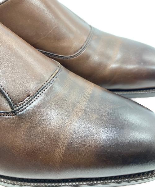 Edward Green（エドワードグリーン）Edward Green (エドワードグリーン) シングルモンクストラップシューズ ブラウン サイズ:SIZE8 1/2の古着・服飾アイテム