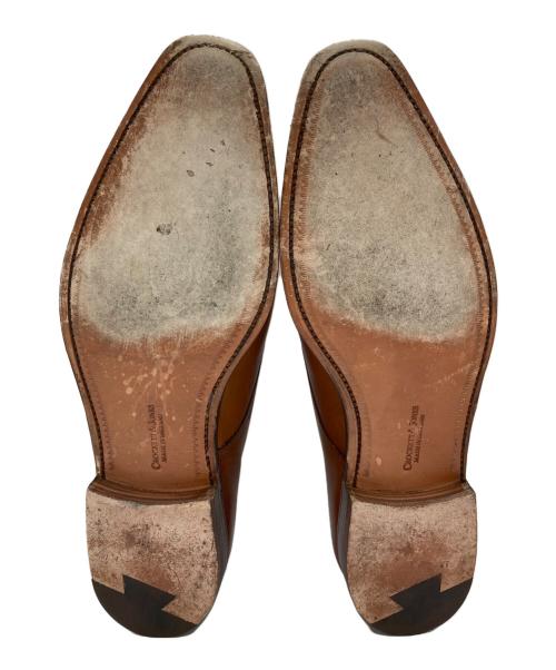 Crockett & Jones（クロケット＆ジョーンズ）Crockett & Jones (クロケット＆ジョーンズ) ダブルモンクストラップシューズ ブラウン サイズ:7の古着・服飾アイテム
