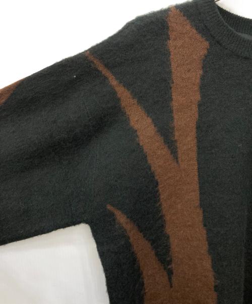 FORSOMEONE（フォーサムワン）FORSOMEONE (フォーサムワン) FF SWASH KNIT ブラウン サイズ:46の古着・服飾アイテム