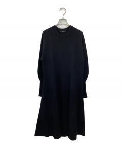 中古・古着通販】SOEJU (ソージュ) リモンタコートワンピース ブラック