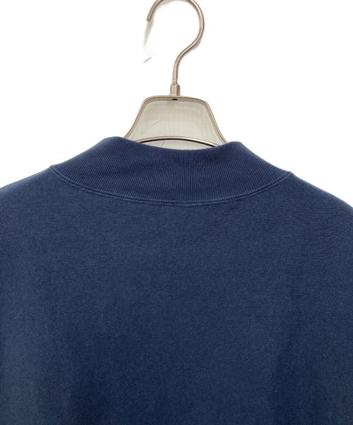 Champion REVERSE WEAVE（チャンピオン リバース ウィーブ）Champion REVERSE WEAVE (チャンピオン リバース ウィーブ) ハーフジップスウェット ネイビー サイズ:Ｍの古着・服飾アイテム
