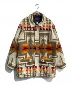 PENDLETONペンドルトン）の古着「ネイティブ柄ブランケットコート　USA製」｜マルチカラー