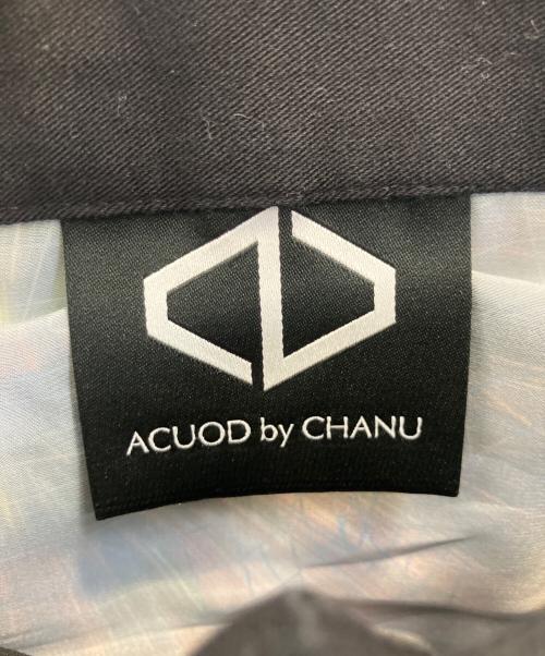 ACUOD by CHANU（アクオド バイ チャヌ）ACUOD by CHANU (アクオド バイ チャヌ) Secret Pocket Knee Zip Pants ブラック サイズ:不明の古着・服飾アイテム