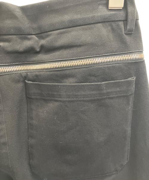ACUOD by CHANU（アクオド バイ チャヌ）ACUOD by CHANU (アクオド バイ チャヌ) Secret Pocket Knee Zip Pants ブラック サイズ:不明の古着・服飾アイテム