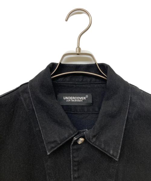 UNDERCOVER（アンダーカバー）UNDERCOVER (アンダーカバー) ジップデザインカバーオール ブラック サイズ:3の古着・服飾アイテム