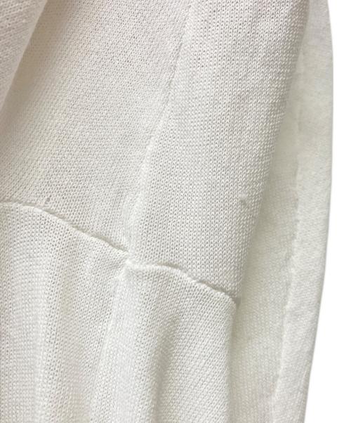 ZUCCA（ズッカ）ZUCCA (ズッカ) ロングカーディガン ホワイト サイズ:Mの古着・服飾アイテム