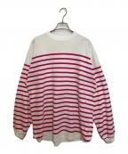 THE SHINZONEザ シンゾーン）の古着「PANEL BORDER TOP」｜ピンク