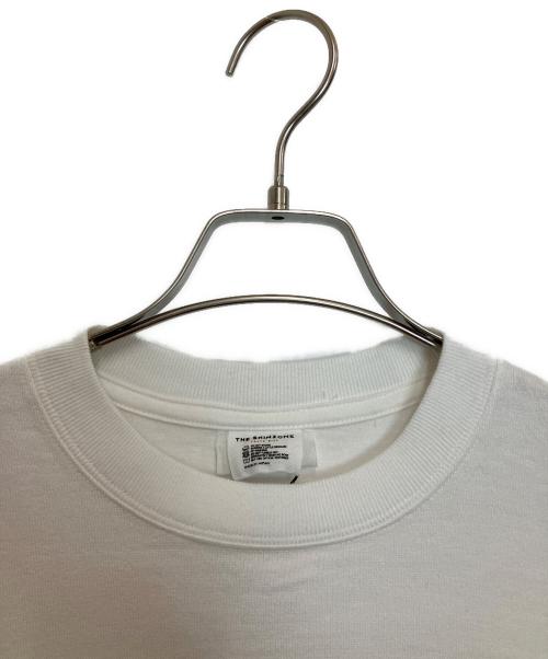 THE SHINZONE（ザ シンゾーン）THE SHINZONE (ザ シンゾーン) PANEL BORDER TOP ピンク サイズ:Freeの古着・服飾アイテム