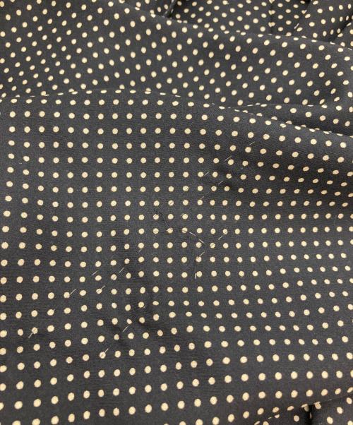 BALLSEY（ボールジィ）BALLSEY (ボールジィ) ミニドットプリント ボウタイブラウス ブラック サイズ:36の古着・服飾アイテム
