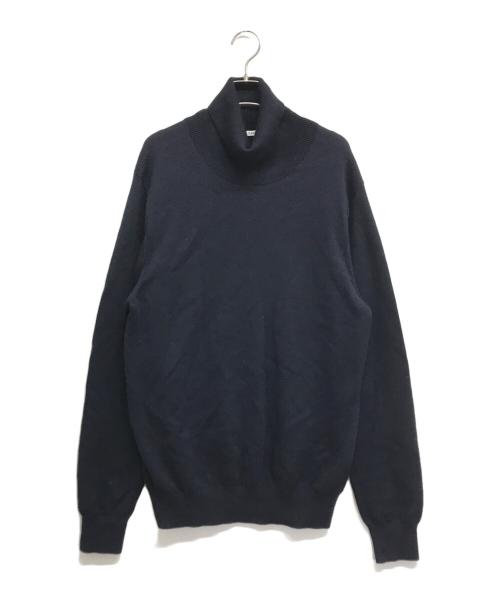 SLOANE（スローン）SLOANE (スローン) タートルネックニット ネイビー サイズ:5の古着・服飾アイテム