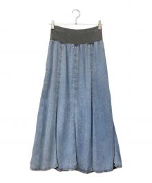 Ayane（アヤネ）の古着「TENCEL DENIM SKIRT」｜ブルー