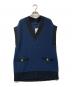 Spick and Span（スピックアンドスパン）の古着「ツイードニットベスト」｜ネイビー