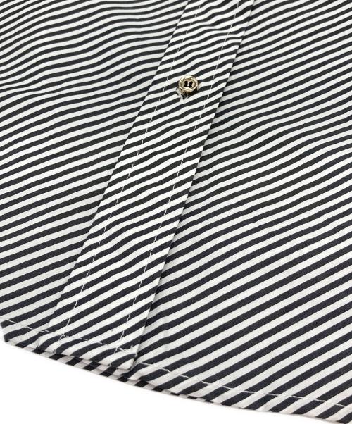 Loungedress（ラウンジドレス）Loungedress (ラウンジドレス) バイヤスストライプシャツ ブラック サイズ:FREEの古着・服飾アイテム