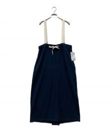 boutique ordinary（ブティークオーディナリー）の古着「サロペットスカート」｜ネイビー