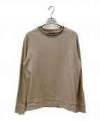A.P.C.アーペーセー）の古着「ネックロゴスウェット」｜ベージュ