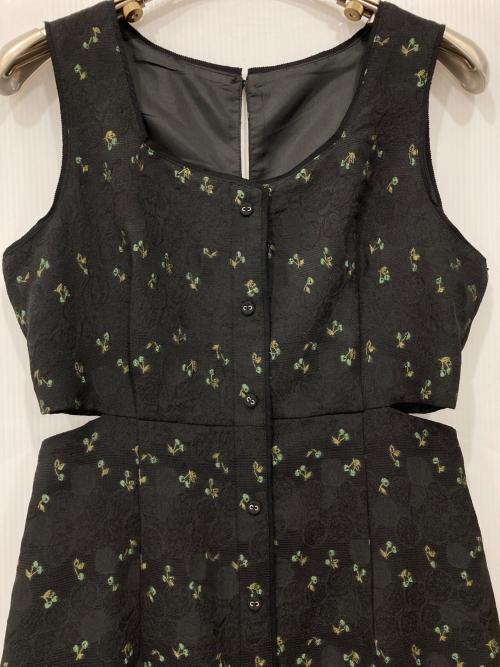 Deicy（デイシー）Deicy (デイシー) チェリーJQタイトワンピース ブラックの古着・服飾アイテム