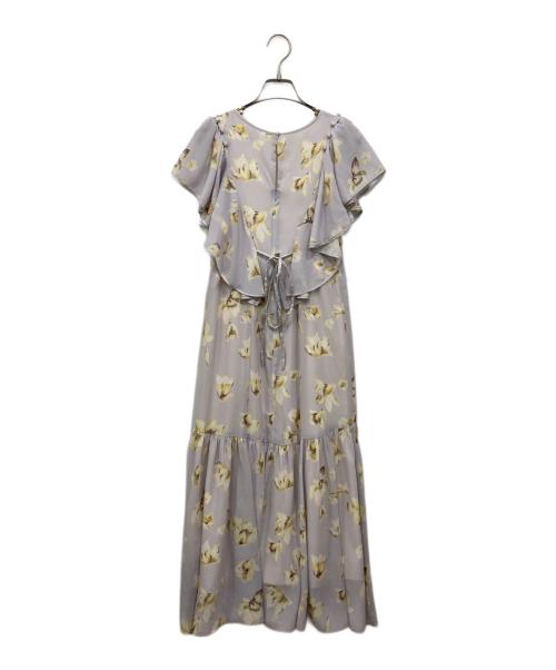 HER LIP TO（ハーリップトゥ）HER LIP TO (ハーリップトゥ) Laminak Floral Dress グレー サイズ:Sの古着・服飾アイテム
