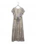 HER LIP TO (ハーリップトゥ) Laminak Floral Dress グレー サイズ:S：10000円