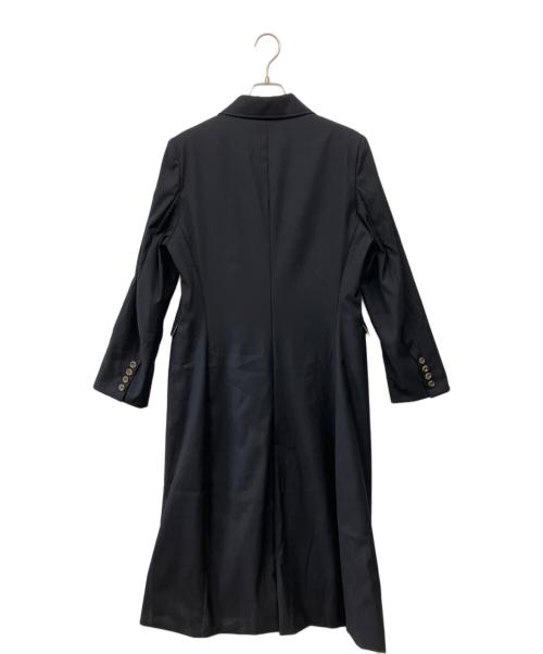 HER LIP TO（ハーリップトゥ）Her lip to (ハーリップトゥ) Double Breasted Twill Long Blazer ネイビー サイズ:Sの古着・服飾アイテム