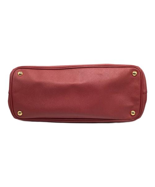 PRADA（プラダ）PRADA (プラダ) PRADA サフィアーノハンドバッグ レッドの古着・服飾アイテム