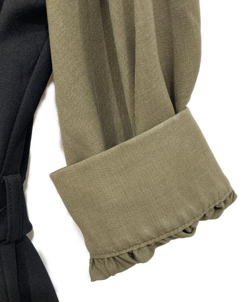 UNITED TOKYO（ユナイテッドトーキョー）UNITED TOKYO (ユナイテッドトーキョー) アートカットシャツワンピース ブラックの古着・服飾アイテム