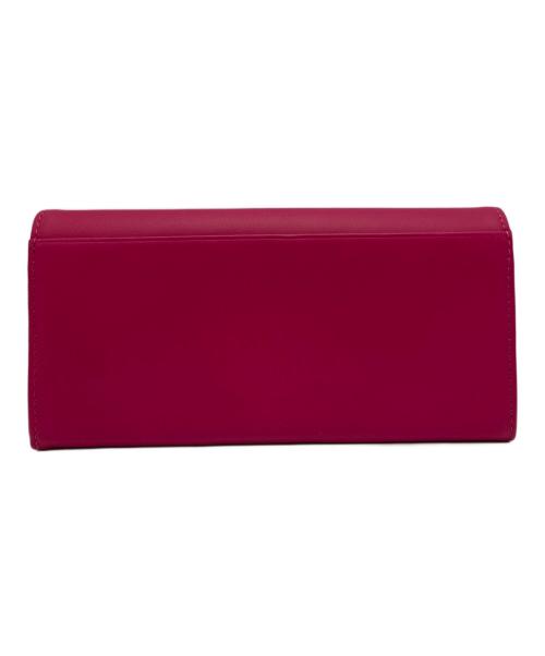 PAUL SMITH（ポールスミス）PAUL SMITH (ポールスミス) ぺタルプリントトリム長財布 ピンクの古着・服飾アイテム