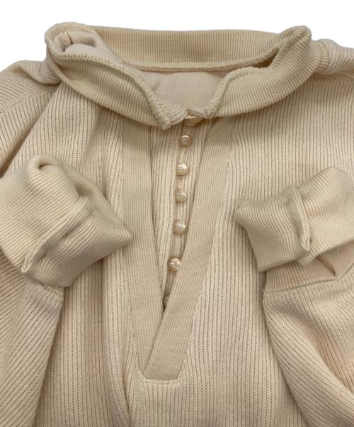 willfully（ウィルフリー）willfully (ウィルフリー) conversion knit アイボリー サイズ:Freeの古着・服飾アイテム