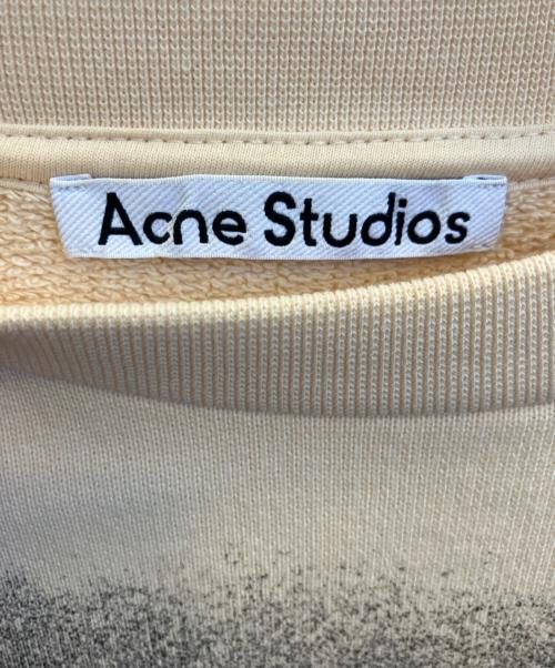 Acne studios（アクネ ストゥディオス）Acne studios (アクネ ストゥディオス) スウェット ベージュ サイズ:Ｓの古着・服飾アイテム