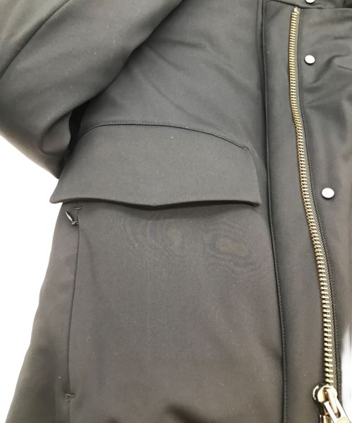 DOUBLE STANDARD CLOTHING（ダブルスタンダードクロージング）DOUBLE STANDARD CLOTHING (ダブルスタンダードクロージング) ポリエステルボンディングダウンジャケット ブラック サイズ:36の古着・服飾アイテム