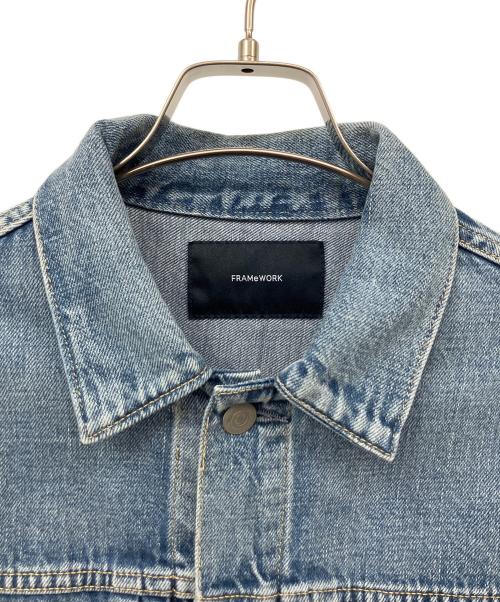 FRAMeWORK（フレームワーク）FRAMeWORK (フレームワーク) デニムジャケット ブルー サイズ:38　の古着・服飾アイテム