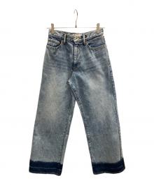 ENOF（イナフ）の古着「expandable denim pants」｜ブルー
