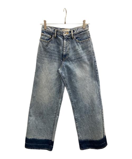 ENOF（イナフ）ENOF (イナフ) expandable denim pants ブルー サイズ:Мの古着・服飾アイテム